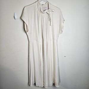 Girl Meets Glam Aimee Neck Tie Trumpet Flare Dress 18